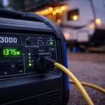 what size generator for travel trailer